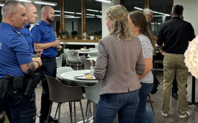 Gemütlicher Apéro für die Stadtpolizei Aarau und den Einwohnerrat im Bistro Inklusive